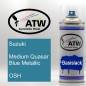 Preview: Suzuki, Medium Quasar Blue Metallic, OSH: 400ml Sprühdose, von ATW Autoteile West.